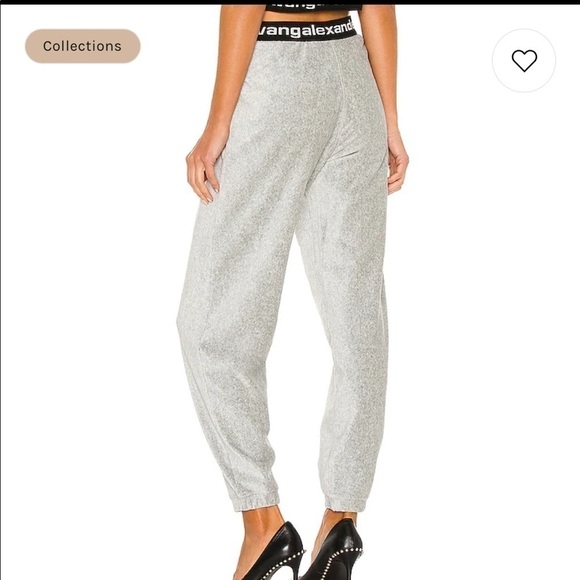 Alexander Wang Logo Corduroy Jogger Pants - Picture 2 of 9